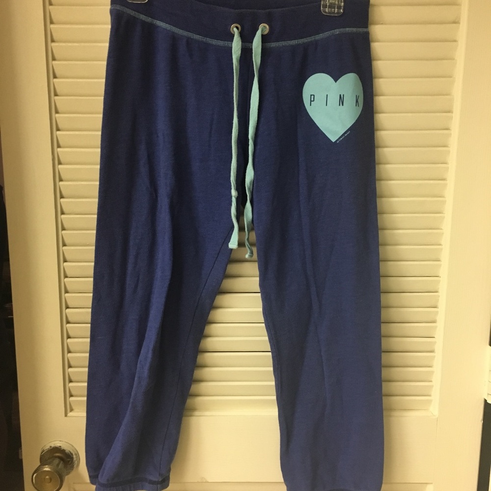 Cropped Pink Sweatpants